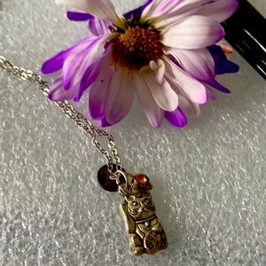 Lucky Maneki Neko money  cat sterling chain sale